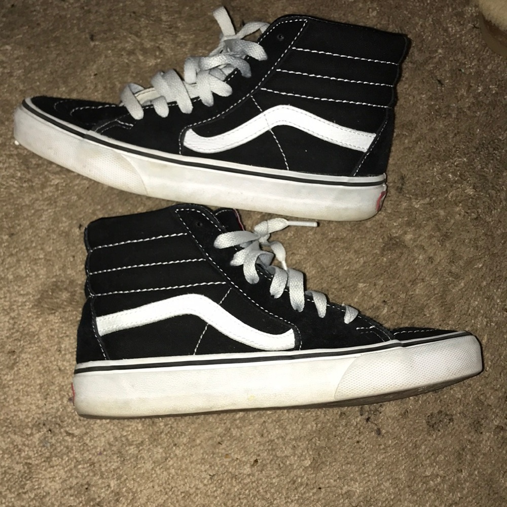 Vans high top sneakers